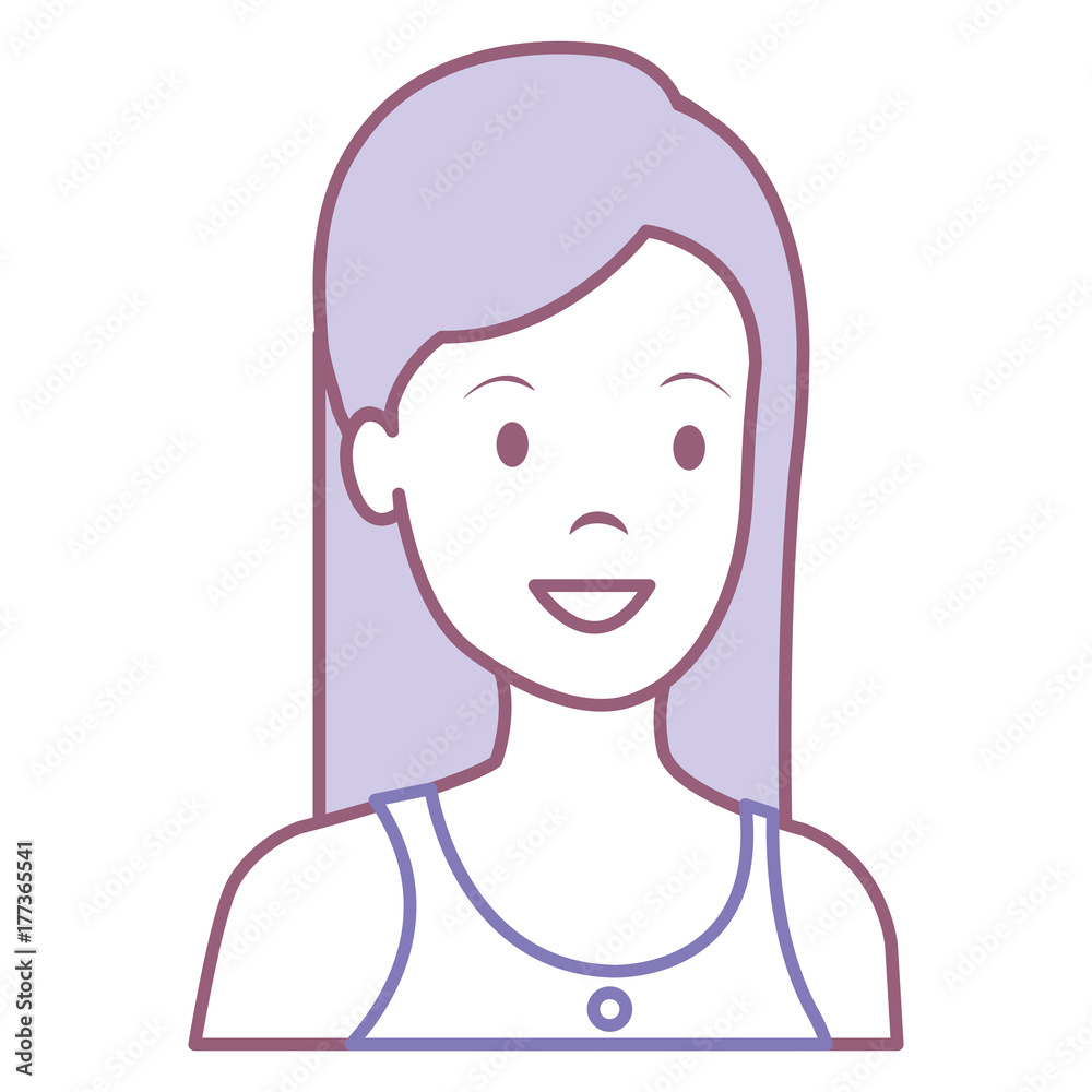 beautiful woman avatar character
