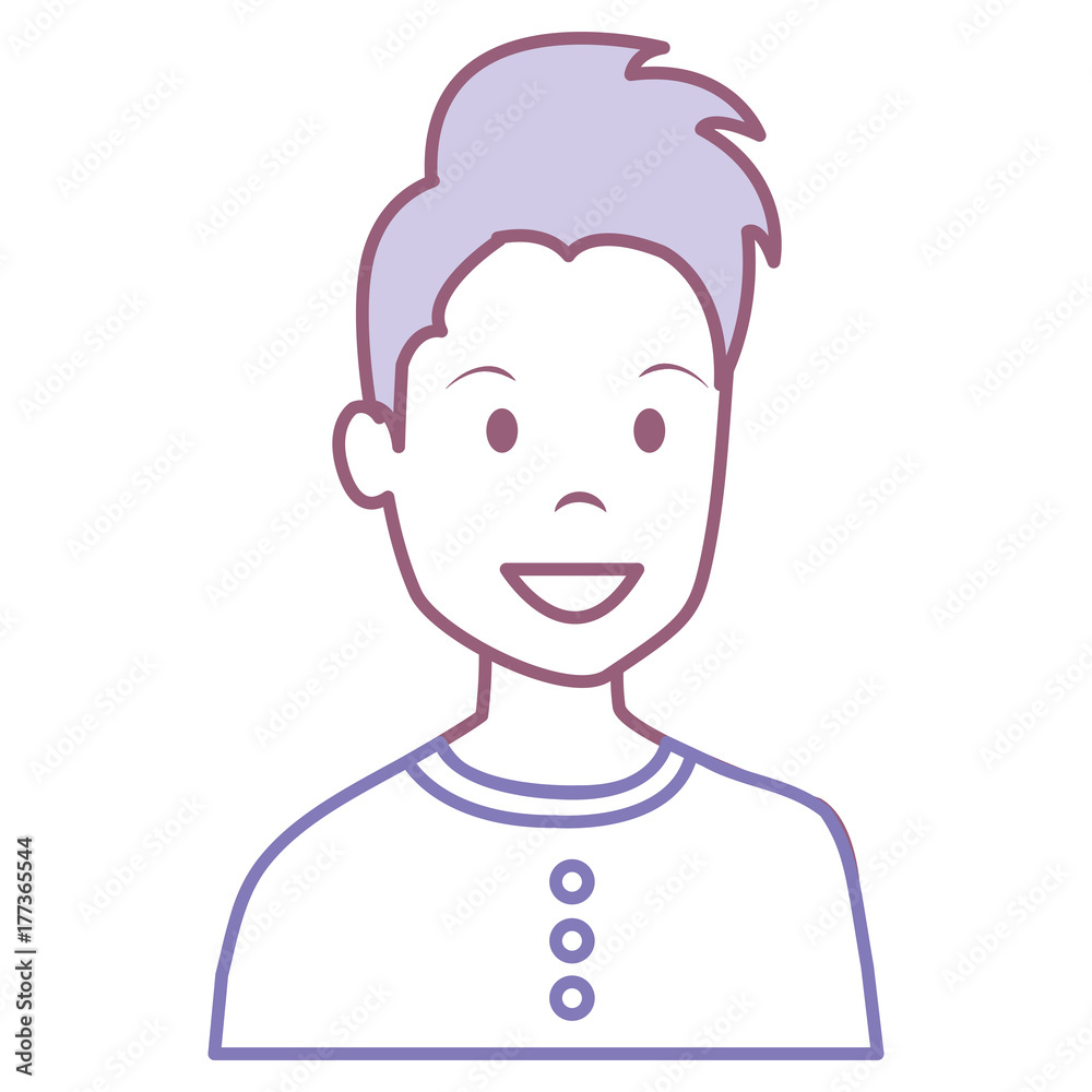 young man avatar character