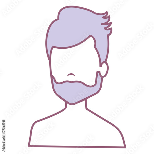 young man shirtless avatar character