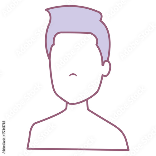 young man shirtless avatar character