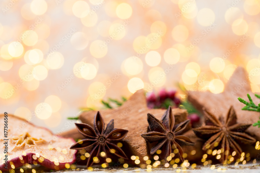 Zimt and Anis. Christmas greeting card. Zimt and Anis. Christmas greeting card.