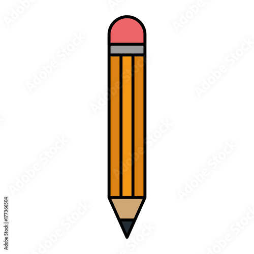 pencil school isolated icon
