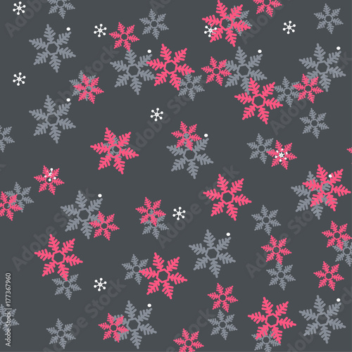 winter christmas snow pattern