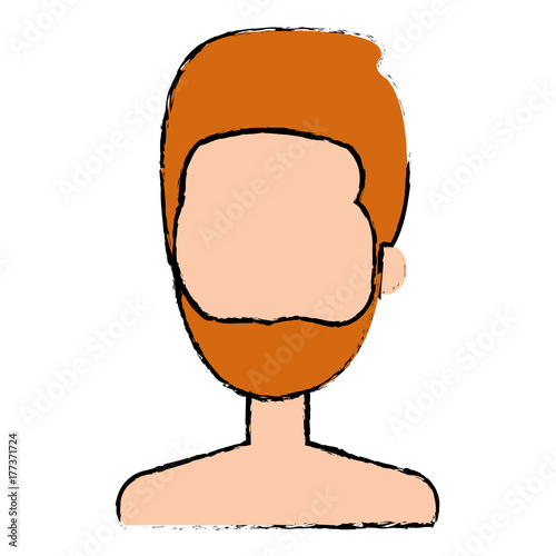 young man shirtless avatar character