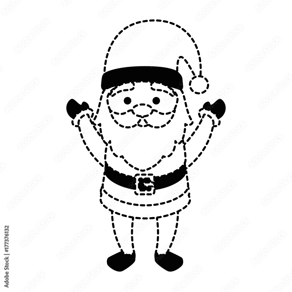 cute santa claus character vector illustration design cute santa claus character vector illustration design
