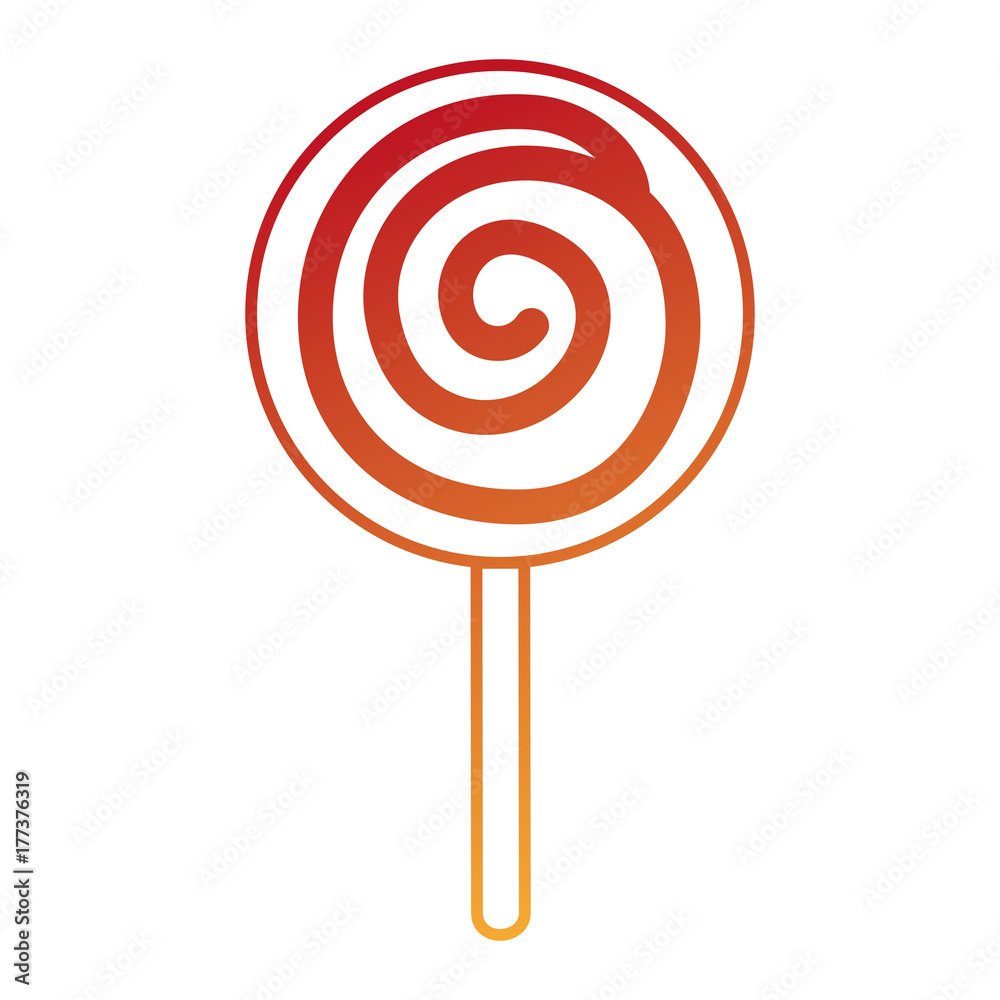 candy sweet isolated icon vector illustration design