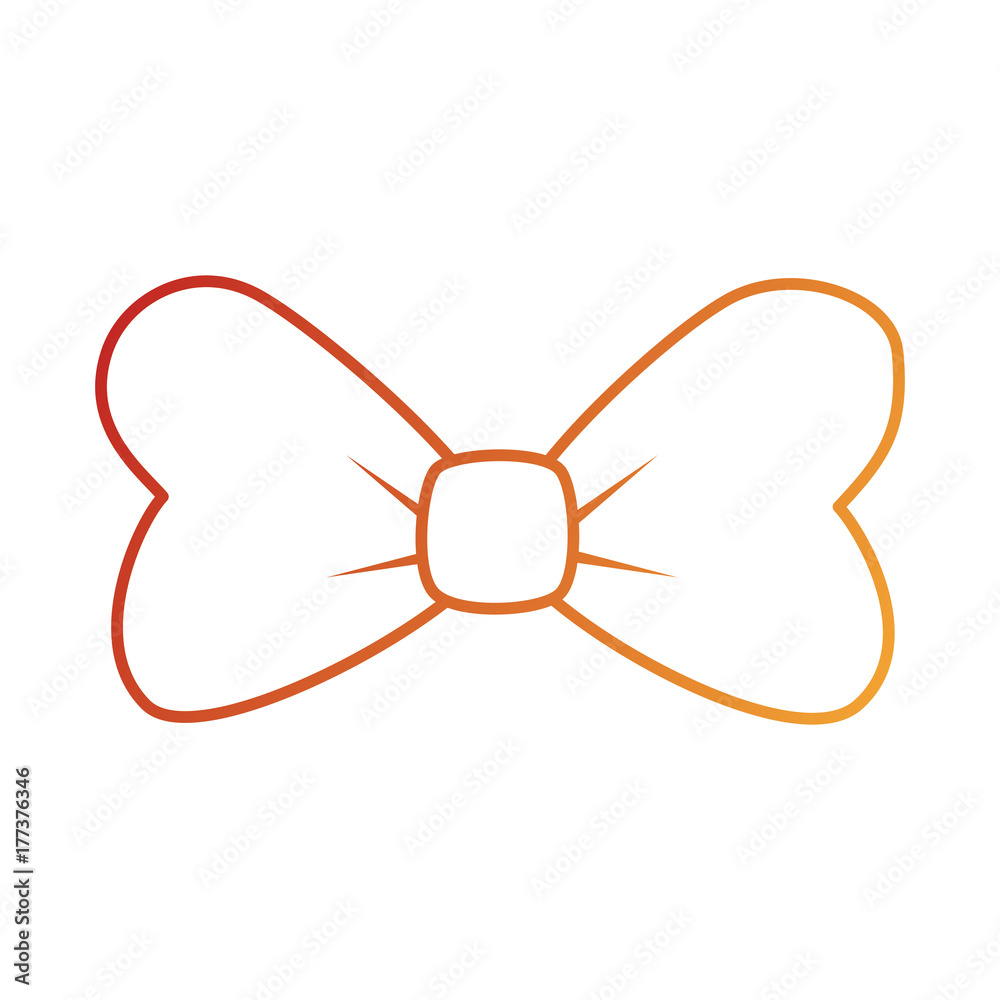 bowtie decorative isolated icon vector illustration design bowtie decorative isolated icon vector illustration design