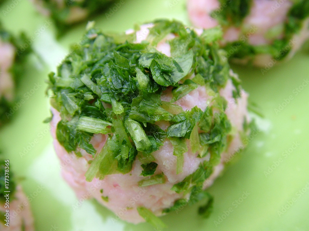 Tapas shrimp ball Tapas shrimp ball