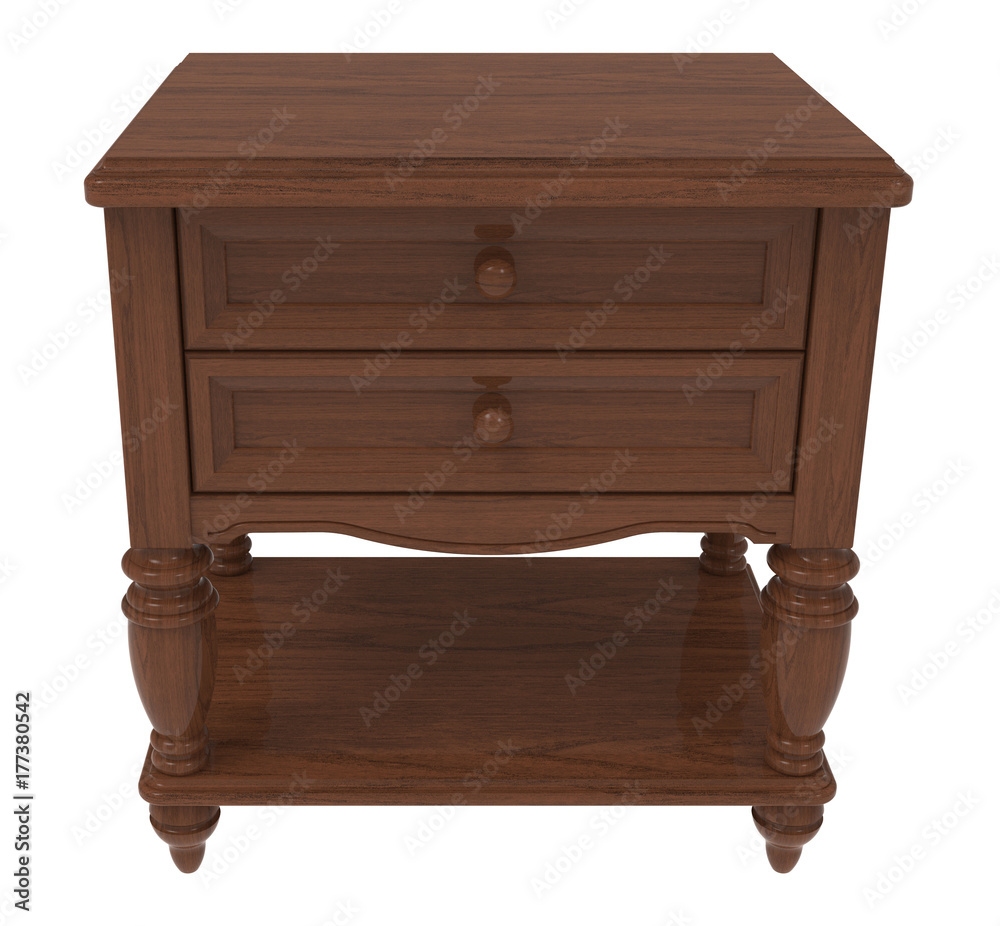 Wooden bedside table Wooden bedside table