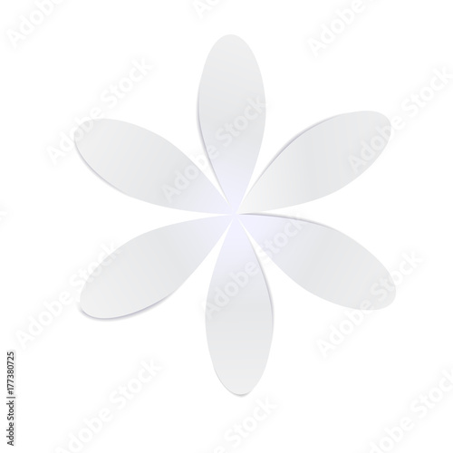 White Paper Flower