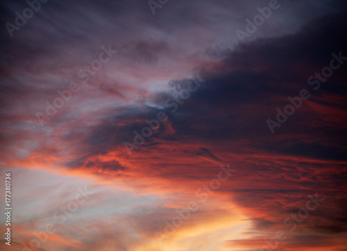 RED SKY AT SUNSET © danheighton