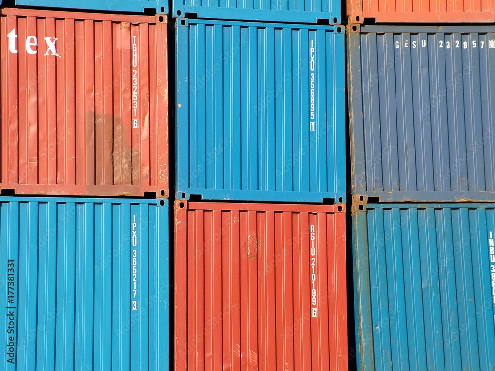 Fototapeta premium Containers