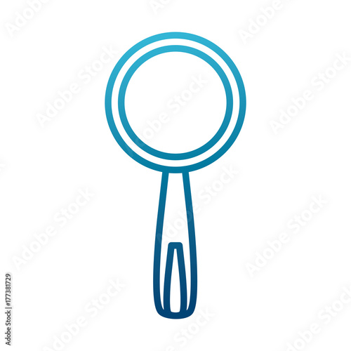 Magnifying glass symbol icon vector illustration graphic design