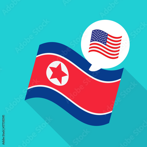 North Korea Flag