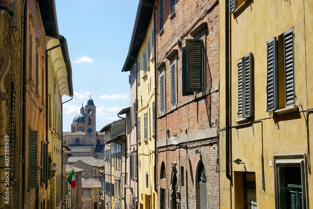 Old street in Urbino