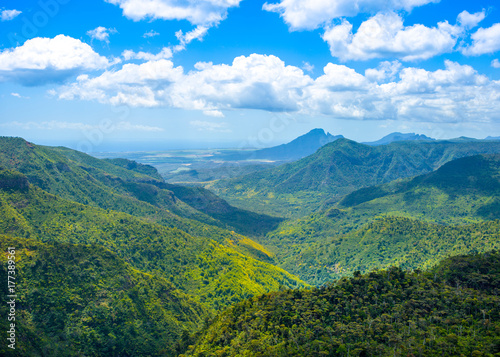 Fototapeta Naklejka Na Ścianę i Meble -   Black River Gorges National park
