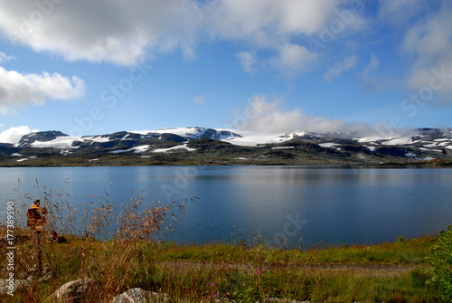 Norwegian mountain lake