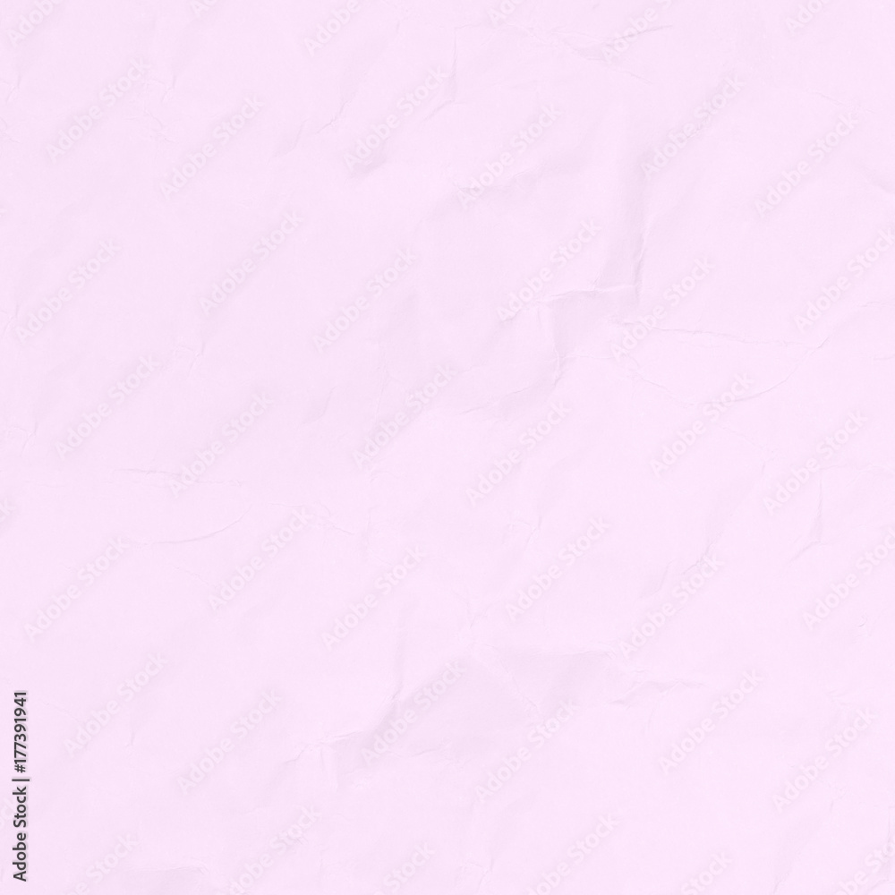 Fototapeta premium Crumpled pink paper texture or paper background for business education and communication concept design.