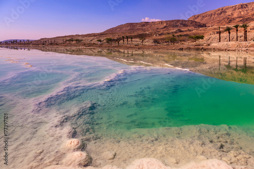 The water of Dead Sea