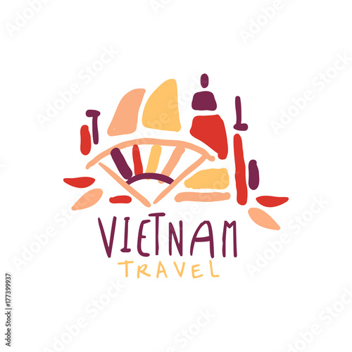 Travel to Vietnam logo design