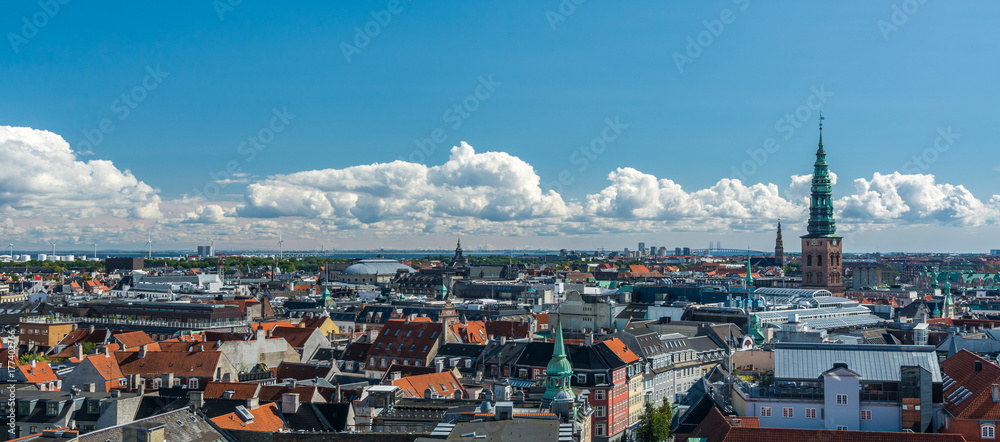 Cityscape of Copenhagen