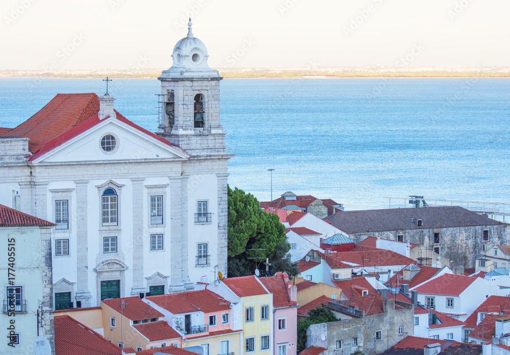 Lisbon and Alfama district, Portugal