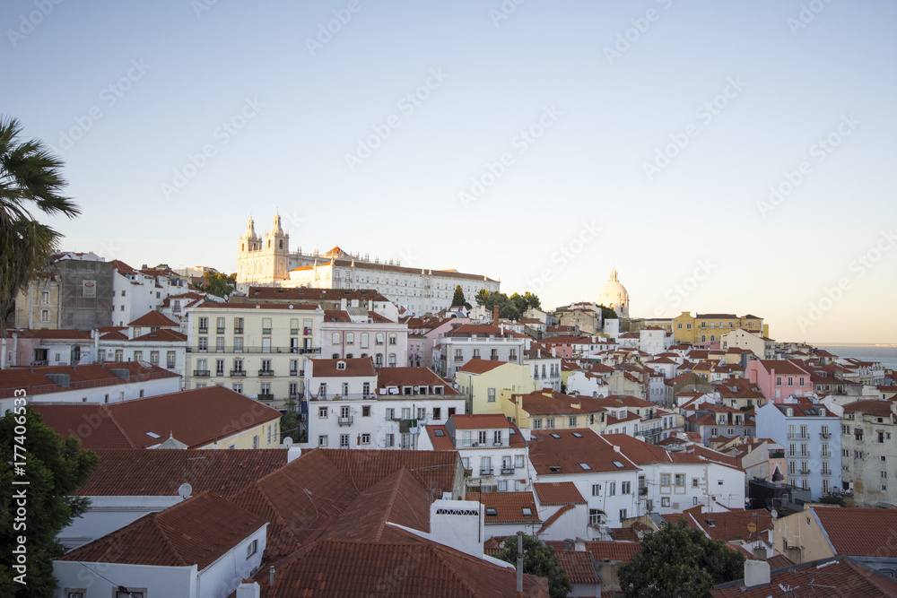 Lisbon and Alfama district, Portugal