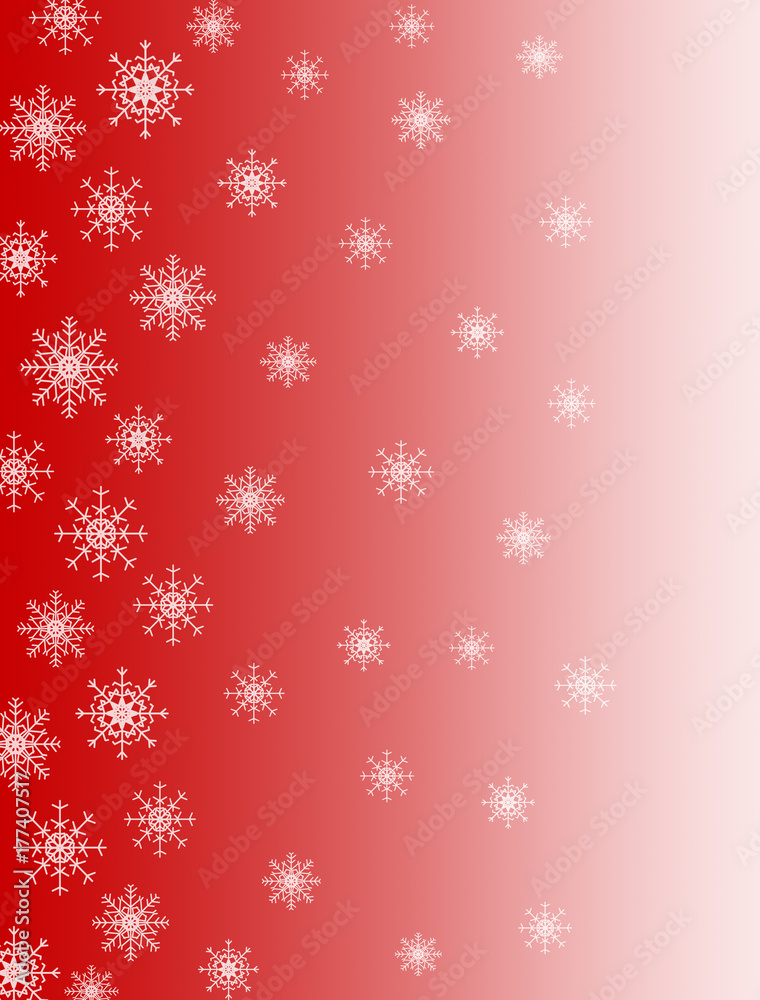 Christmas red background with snowflakes design template with copy space for text. Christmas red background with snowflakes design template with copy space for text.