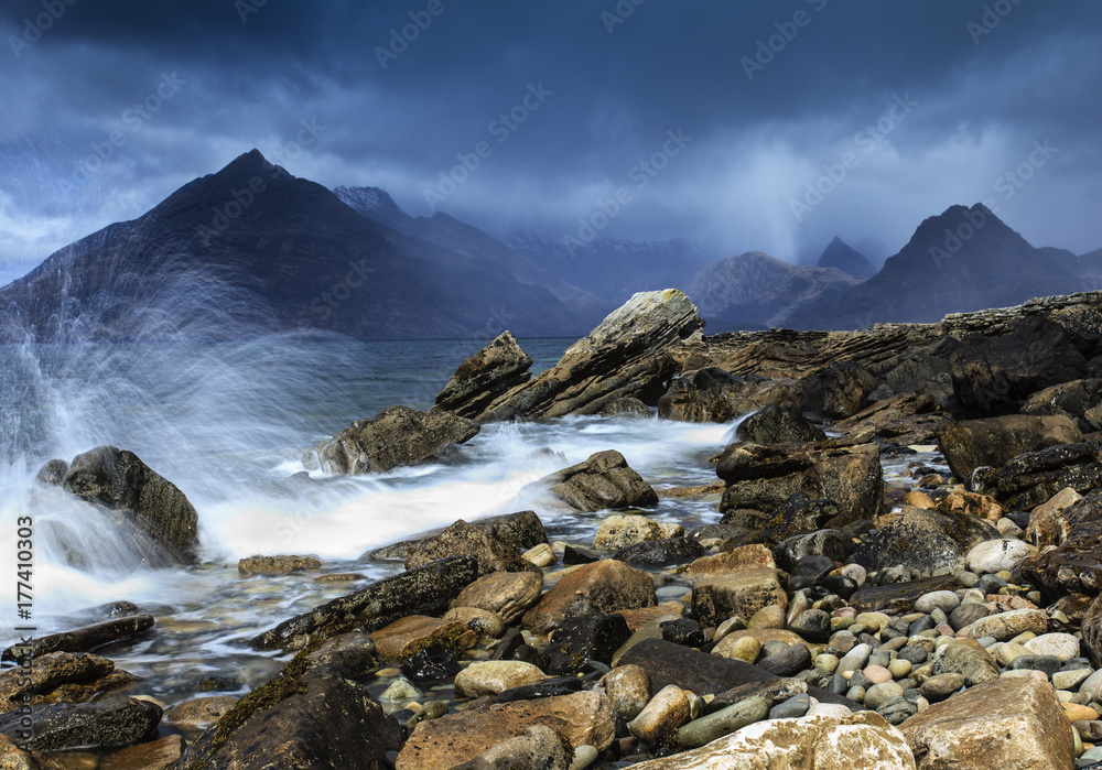 Elgol Seascape, Isle of Skye, Scotland