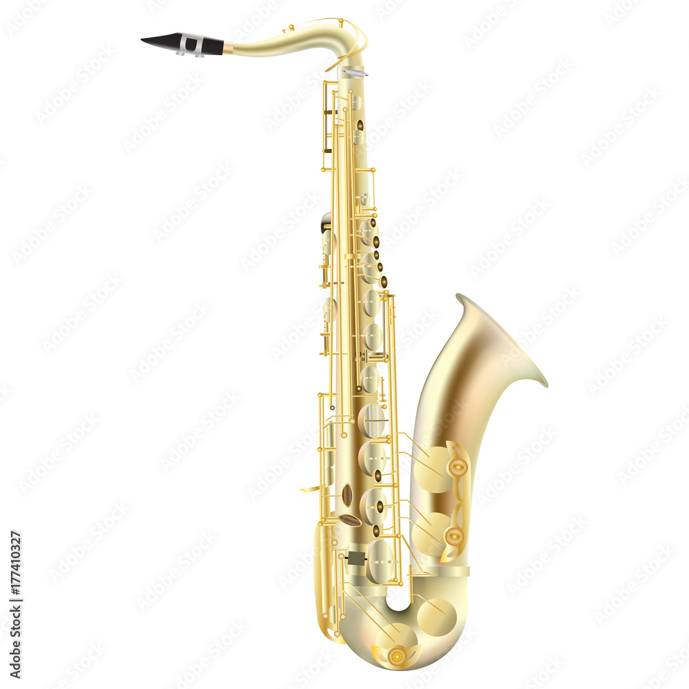 Naklejka premium Saxophone