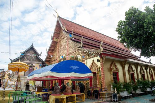 the beautiful temple of Wat Pasang ngarm, Lampoon, Thailand