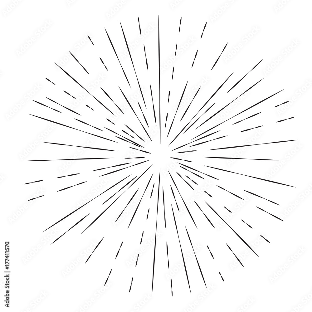 Obraz premium Star burst element