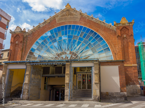 Public market of supplies in the city of Zamora