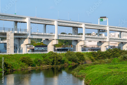 高速道路橋 横浜港北JCT１