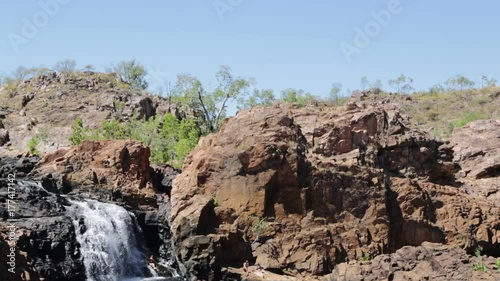 the edith falls and the bature outback photo