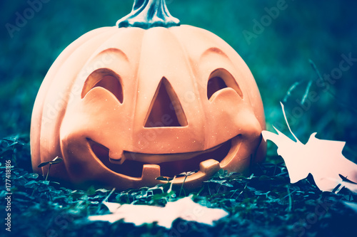 Festive Halloween pumpkin