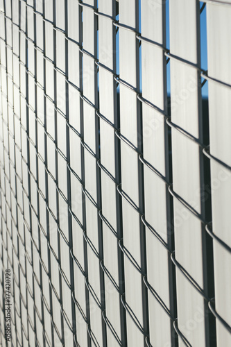 Wallpaper Mural Detail of urban chain-link fence Torontodigital.ca