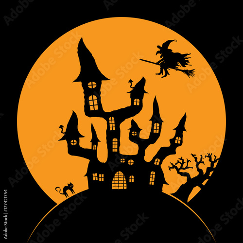 scary Halloween background