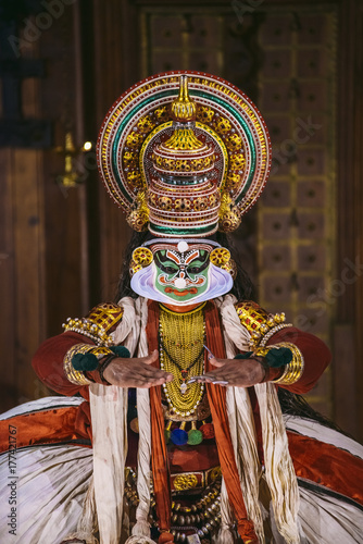 Kathakali Dancer photo