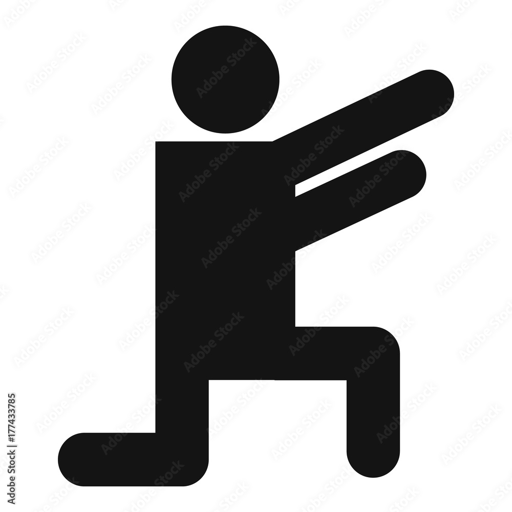 Stick figure stickman icon pictogram vector simple Stick figure stickman icon pictogram vector simple
