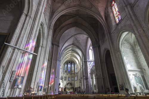 Montpellier Cathedral, properly the Cathedrale Saint-Pierre de Montpellier, a Roman Catholic cathedral and a national monument of France
