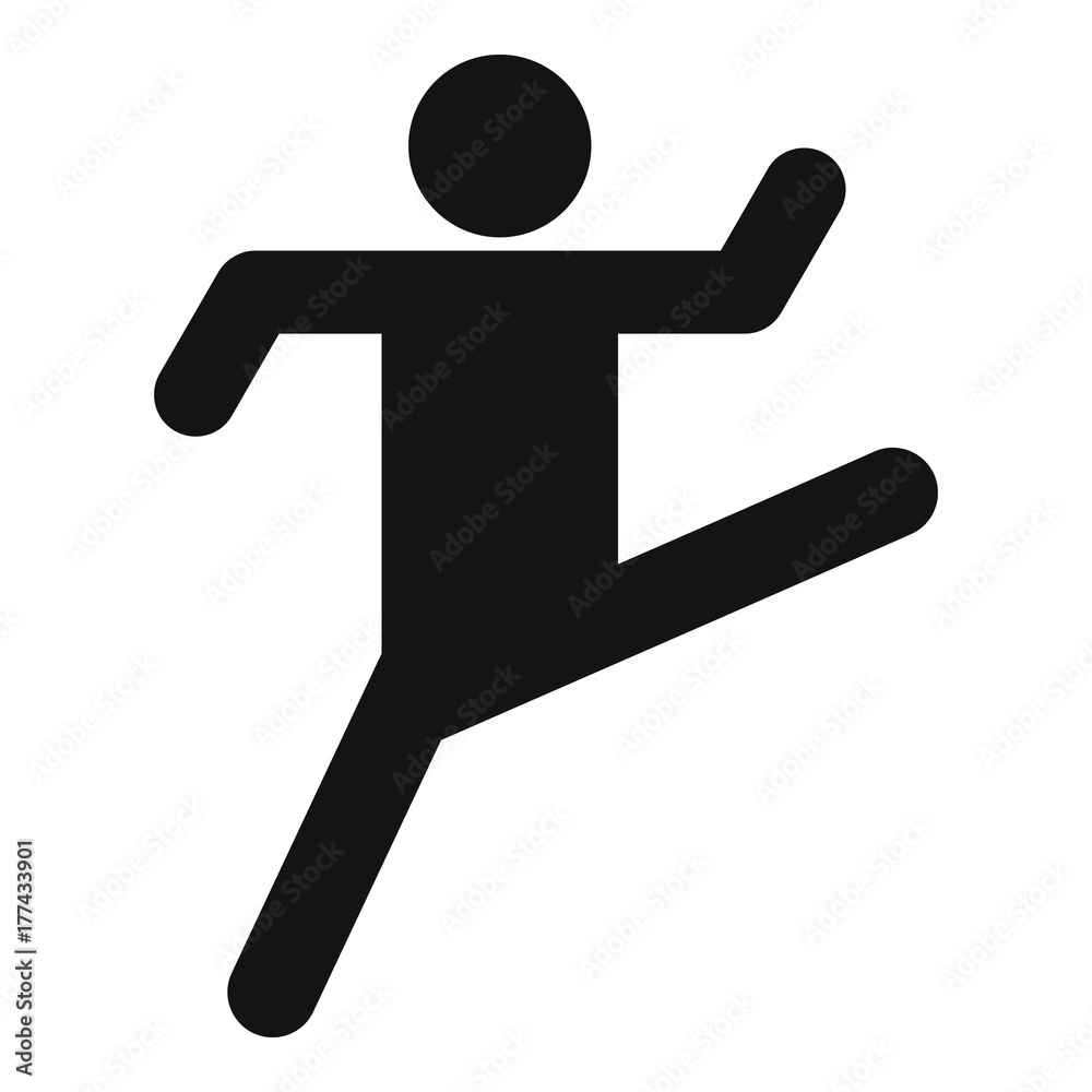 Stick figure stickman icon pictogram vector simple Stick figure stickman icon pictogram vector simple