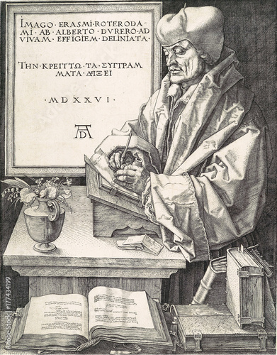 Portrait of Erasmus from Rotterdam