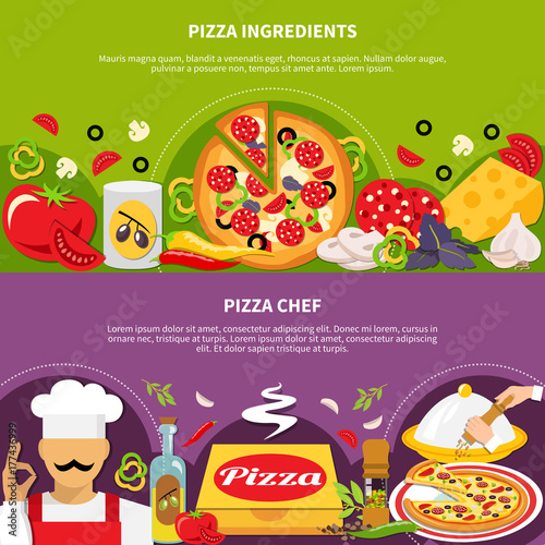 Pizza Master Banners Collection