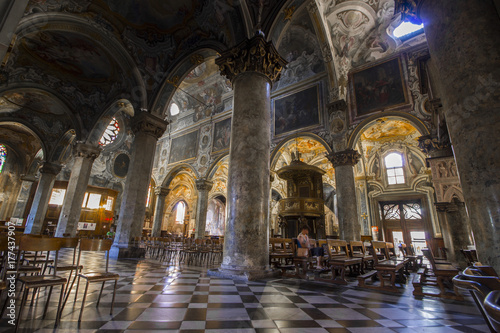 The Duomo di Monza, Italy. The only duomo that is not a cathedral, as Monza has always been part of the Diocese of Milan, but is in the charge of an archpriest