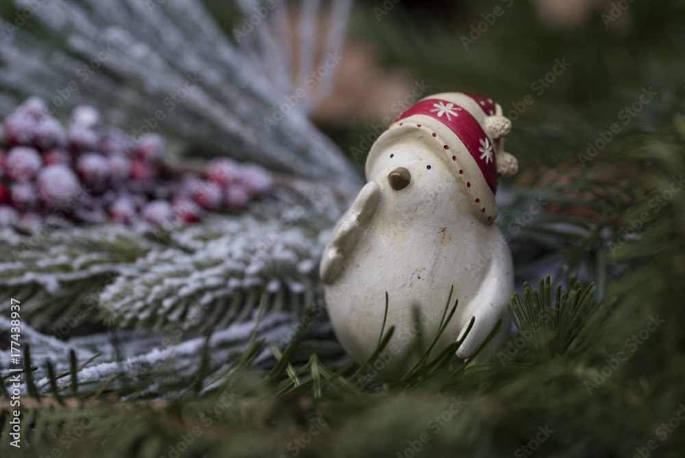 Obraz premium psst bald ist Weihnachten