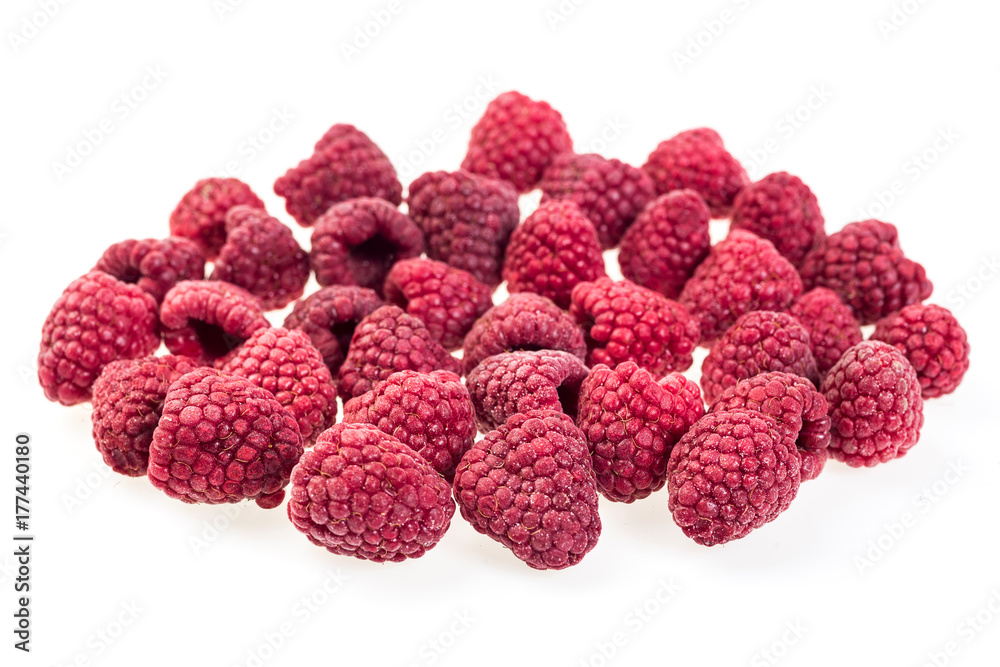 raspberries,frozen. Macro,frozen organic raspberries,a handful of sweet,luscious frozen raspberries isolated on white background,Abstract background from raspberries,quick-frozen,healthy food. raspberries,frozen. Macro,frozen organic raspberries,a handful of sweet,luscious frozen raspberries isolated on white background,Abstract background from raspberries,quick-frozen,healthy food.