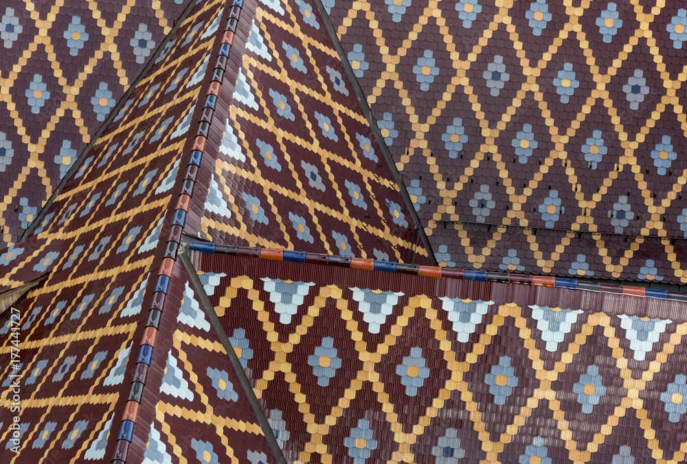 Detail of Church Roof, Sibiu Detail of Church Roof, Sibiu