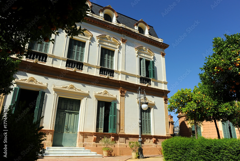 Casa de las Sirenas, centro cívico en la  Alameda de Hércules, Sevilla, España