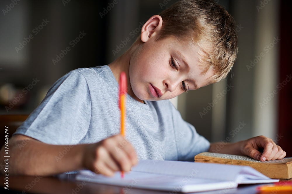 Homework child Homework child